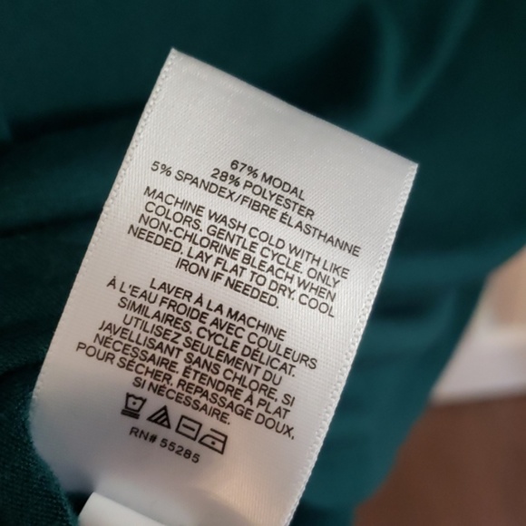 Express Green Blouse | XS - Picture 6 of 6